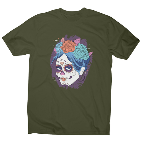 Dia de los muertos skull men's t-shirt - Graphic Gear