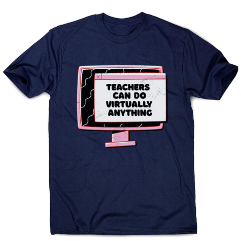 Virtual teachers men's t-shirt - Graphic Gear