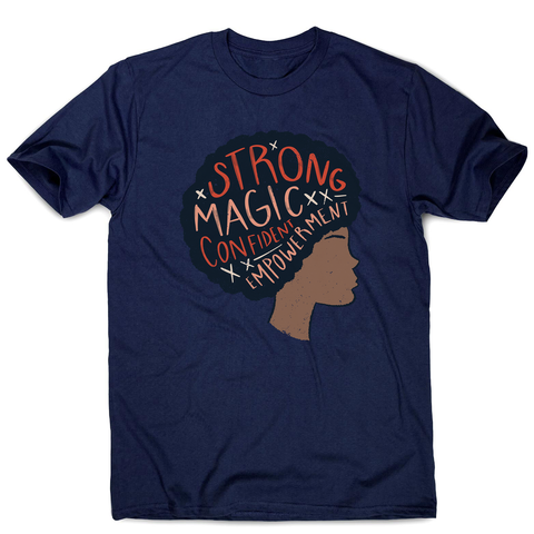 Proud afro woman quote men's t-shirt - Graphic Gear