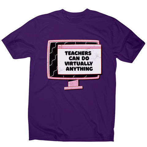 Virtual teachers men's t-shirt - Graphic Gear