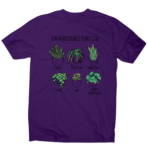 Low maintenance plants men's t-shirt - Graphic Gear