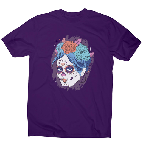 Dia de los muertos skull men's t-shirt - Graphic Gear