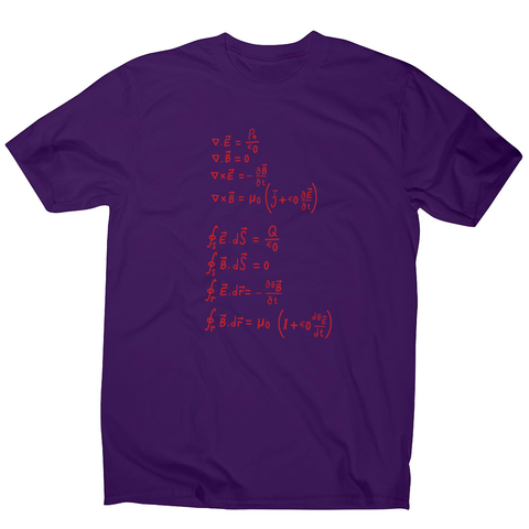 Physics formula men's t-shirt - Graphic Gear