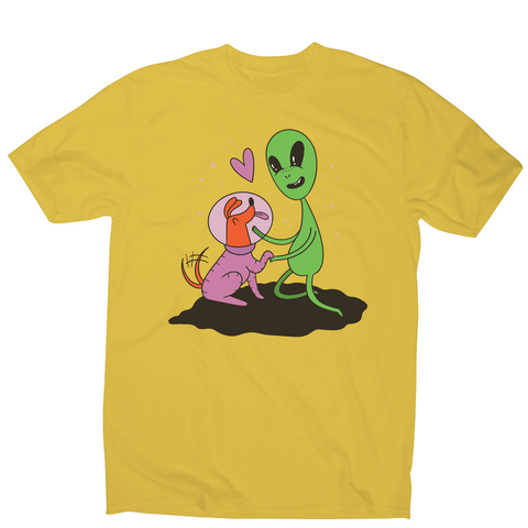 Alien dog men's t-shirt - Graphic Gear