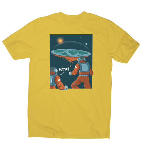 Flat earth astronauts men's t-shirt - Graphic Gear