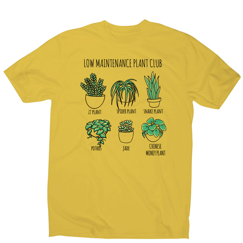 Low maintenance plants men's t-shirt - Graphic Gear