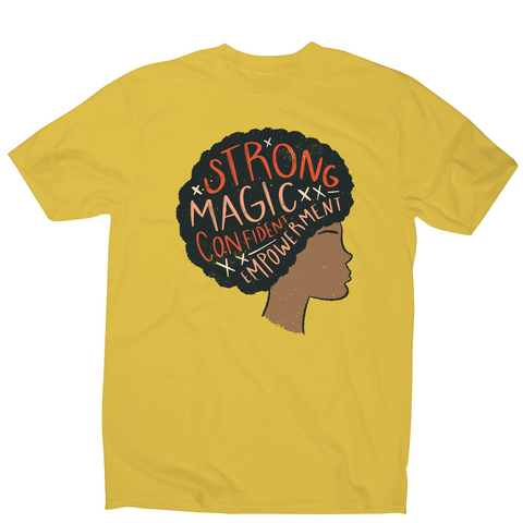 Proud afro woman quote men's t-shirt - Graphic Gear