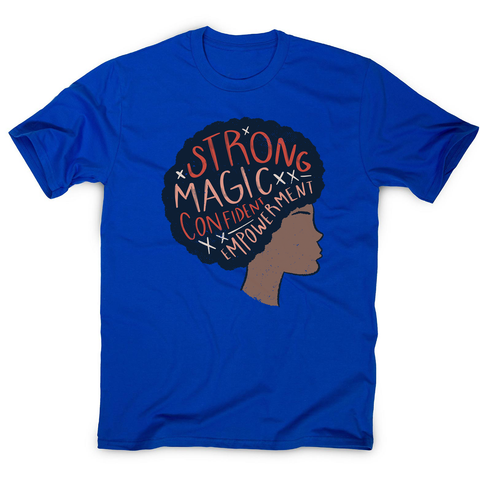 Proud afro woman quote men's t-shirt - Graphic Gear