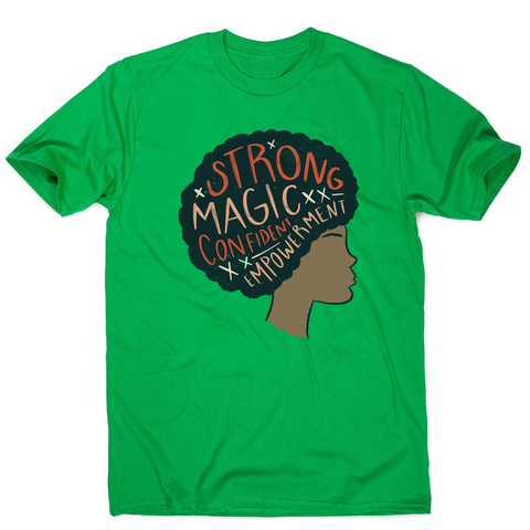 Proud afro woman quote men's t-shirt - Graphic Gear