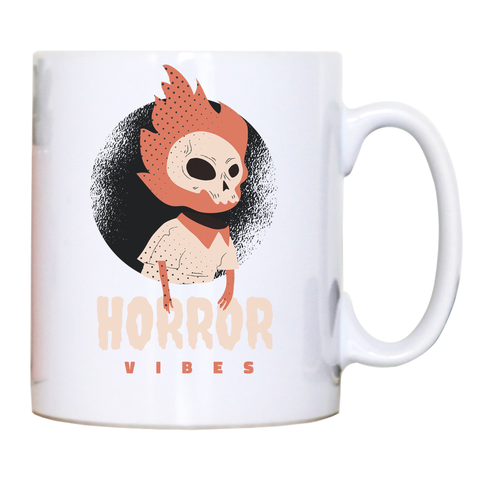 Horror vibes halloween mug coffee tea cup - Graphic Gear