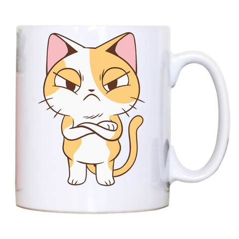 Angry kitten mug coffee tea cup - Graphic Gear