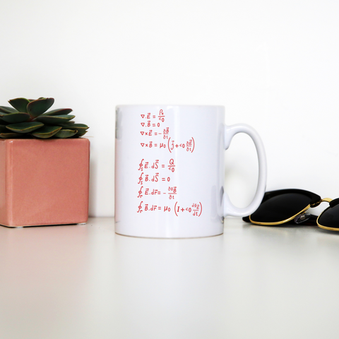 Physics formula mug coffee tea cup - Graphic Gear