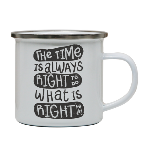 Do whats right enamel camping mug outdoor cup colors - Graphic Gear
