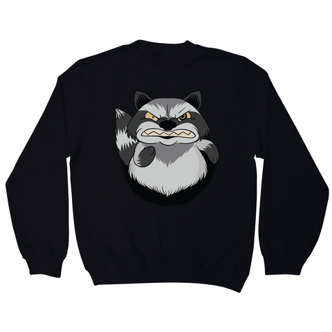 Angry raccoon sweatshirt - Graphic Gear