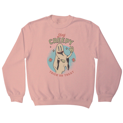 Stay creepy halloween sweatshirt - Graphic Gear