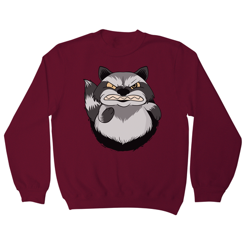 Angry raccoon sweatshirt - Graphic Gear