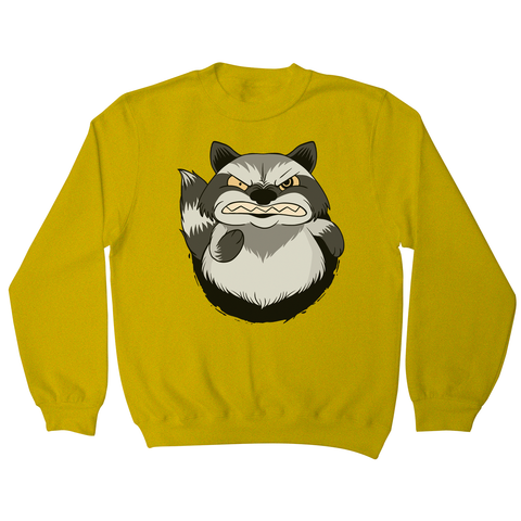 Angry raccoon sweatshirt - Graphic Gear