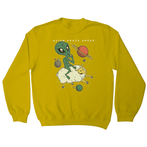 Alien space sheep sweatshirt - Graphic Gear