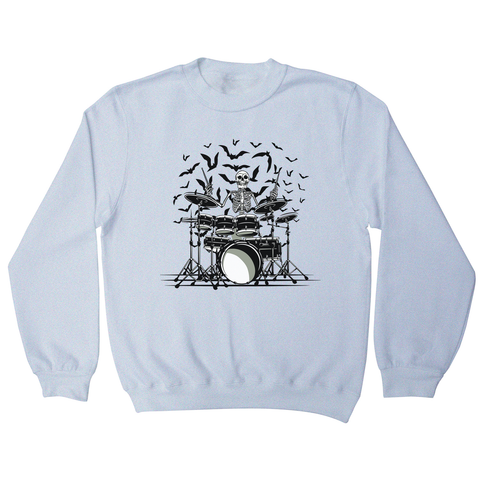Skeleton drummer sweatshirt - Graphic Gear