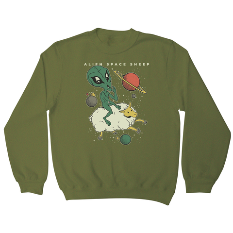 Alien space sheep sweatshirt - Graphic Gear