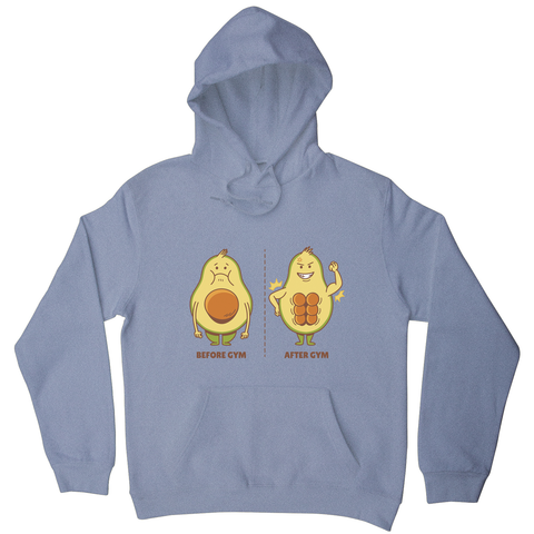 Avocado gym hoodie - Graphic Gear
