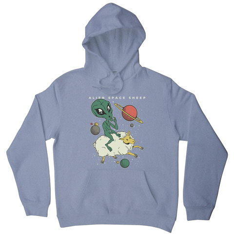 Alien space sheep hoodie - Graphic Gear