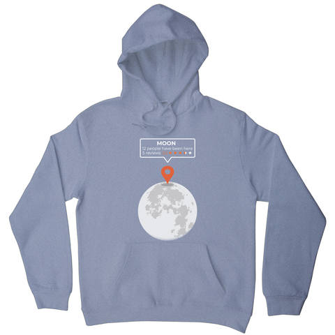 Moon location hoodie - Graphic Gear