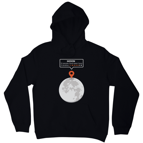 Moon location hoodie - Graphic Gear