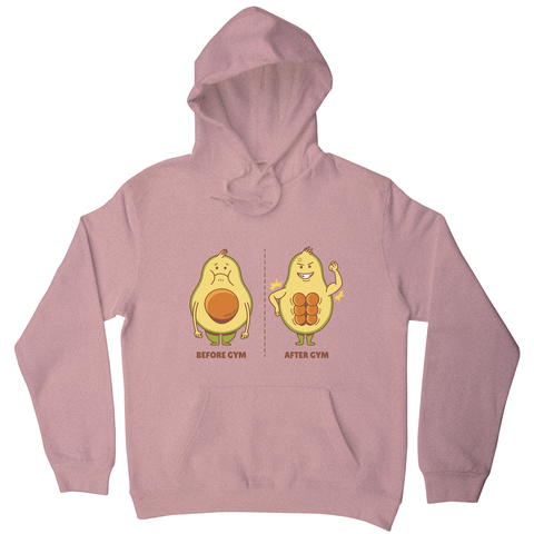 Avocado gym hoodie - Graphic Gear