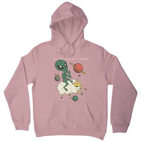 Alien space sheep hoodie - Graphic Gear