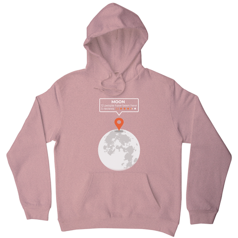 Moon location hoodie - Graphic Gear