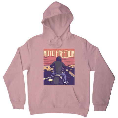 Motorbike freedom hoodie - Graphic Gear