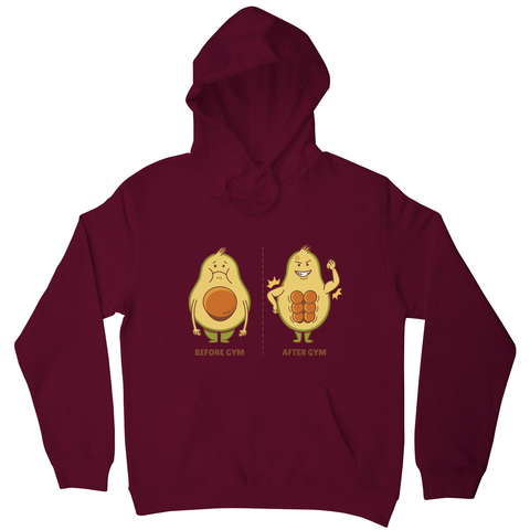 Avocado gym hoodie - Graphic Gear
