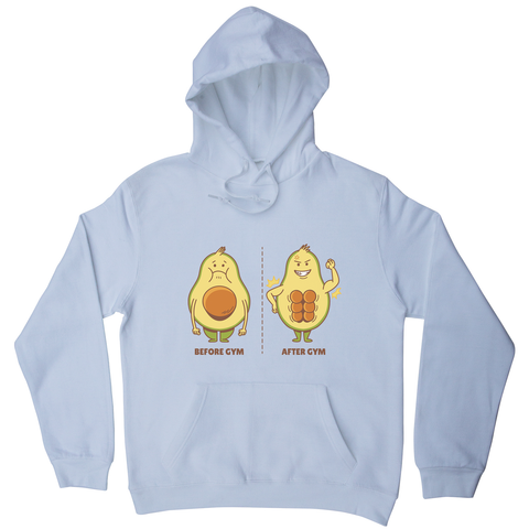 Avocado gym hoodie - Graphic Gear