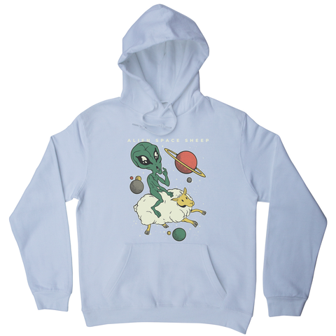 Alien space sheep hoodie - Graphic Gear