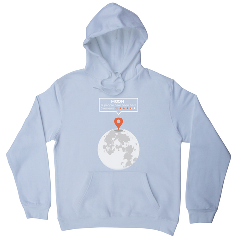 Moon location hoodie - Graphic Gear