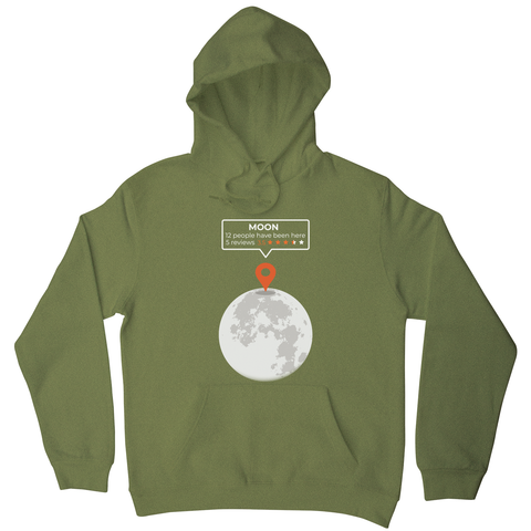 Moon location hoodie - Graphic Gear