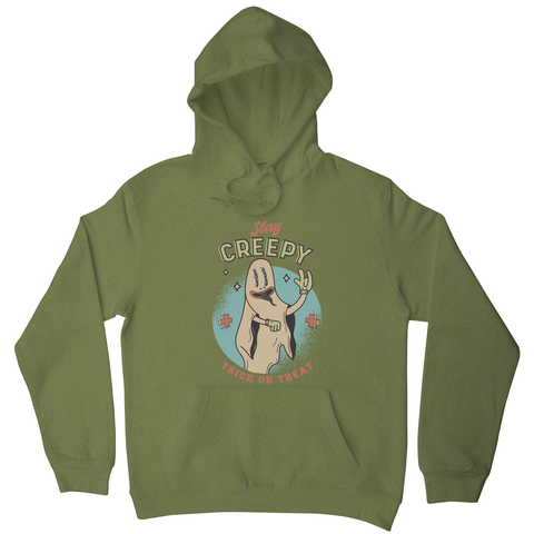 Stay creepy halloween hoodie - Graphic Gear