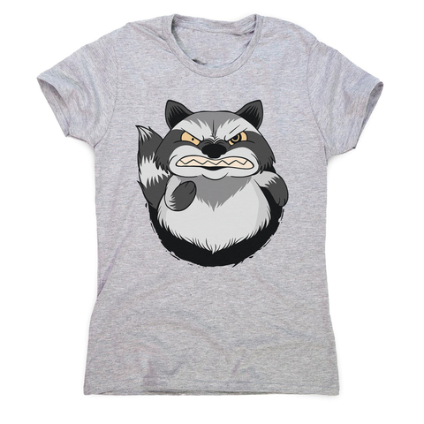 Angry raccoon women's t-shirt - Graphic Gear