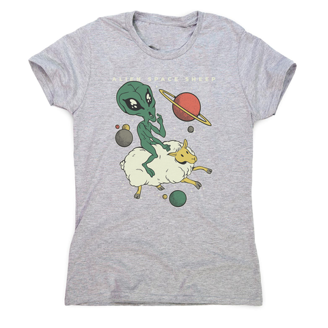 Alien space sheep women's t-shirt - Graphic Gear