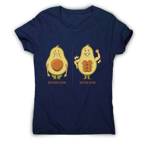 Avocado gym women's t-shirt - Graphic Gear
