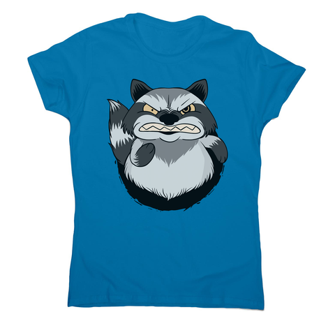 Angry raccoon women's t-shirt - Graphic Gear