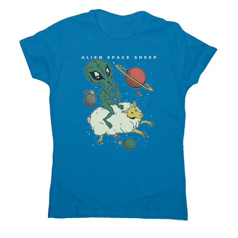 Alien space sheep women's t-shirt - Graphic Gear