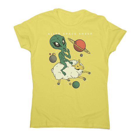 Alien space sheep women's t-shirt - Graphic Gear