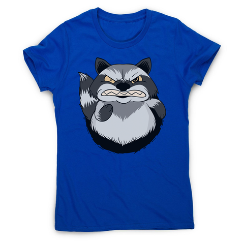 Angry raccoon women's t-shirt - Graphic Gear