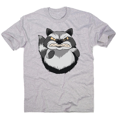 Angry raccoon men's t-shirt - Graphic Gear
