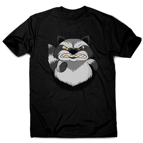 Angry raccoon men's t-shirt - Graphic Gear