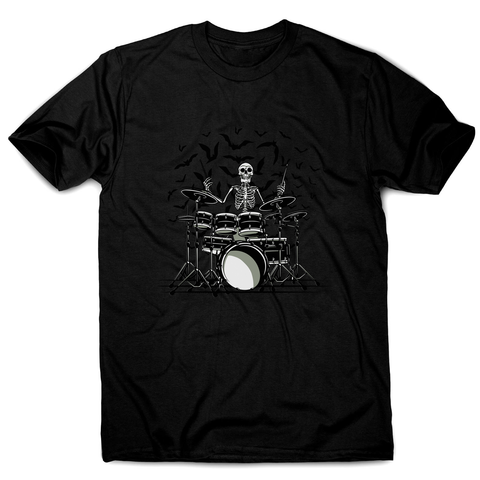 Skeleton drummer men's t-shirt - Graphic Gear