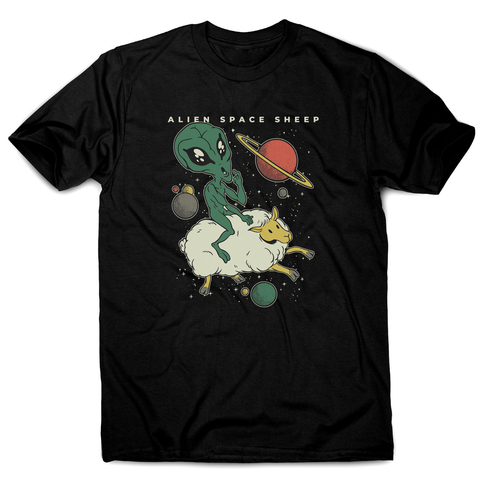 Alien space sheep men's t-shirt - Graphic Gear