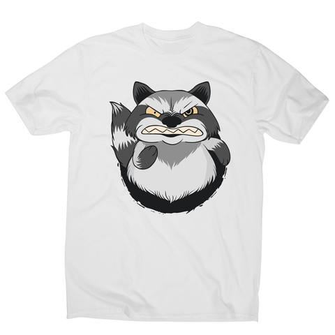 Angry raccoon men's t-shirt - Graphic Gear
